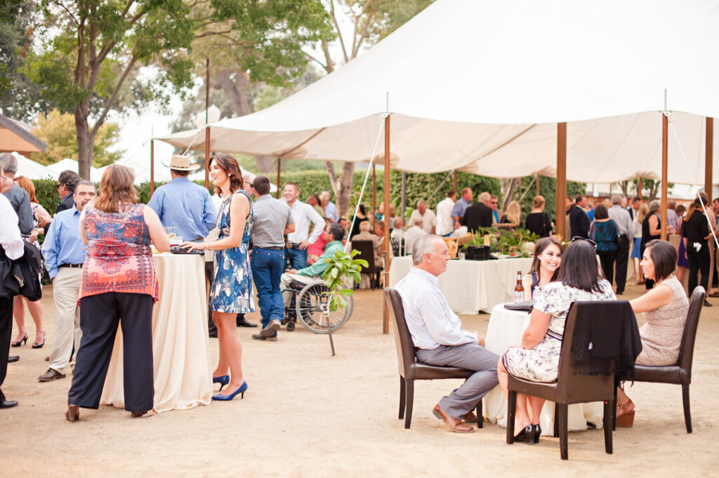 wedding reception at Vista Ranch and Cellars in Merced